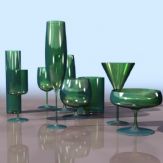 3D酒杯模型9种