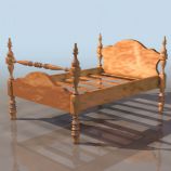 木床3D模型