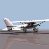 CESSNA飞机3D模型