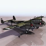 德军旧式飞机3D模型