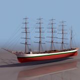 轮船船舶3D模型