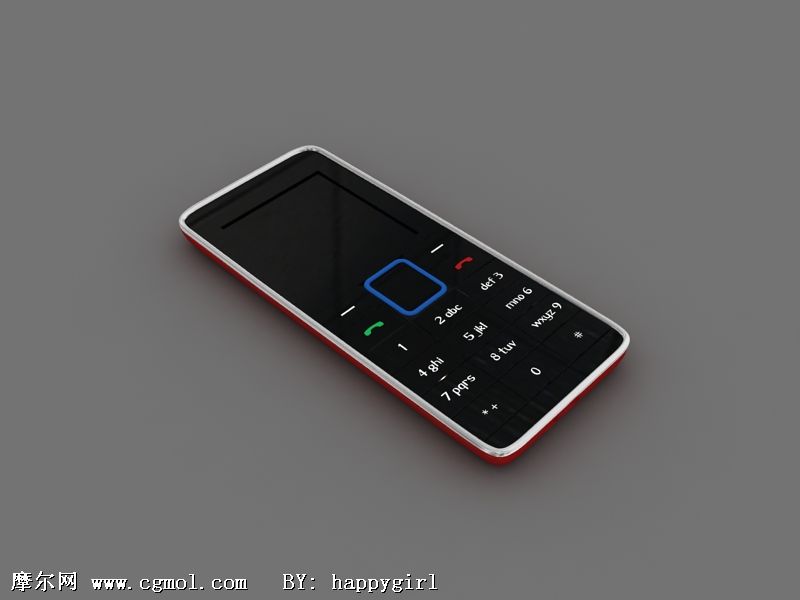 简单手机3D模型