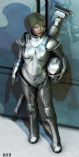 女钢铁侠iron woman3D模型