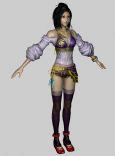 最终幻想13 性感丝袜美女蕾布蘿3D模型