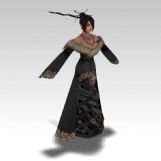 最终幻想Ⅹ网游主角Lulu3D模型
