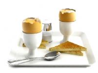 营养早餐 鸡蛋 面包3D模型