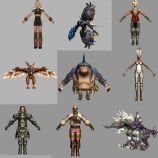 9种最终幻想12角色3D模型专集