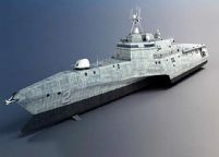 美军濒海战斗舰3D模型