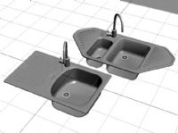 厨房水槽3D模型