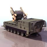 导弹发射车,导弹发射装置3D模型