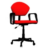 红色椅子,办公椅,升降椅,气压椅3D模型