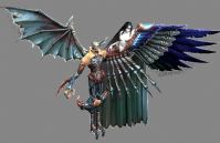 最终幻想12星座双子座死之天使3D模型