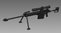 M82狙击枪3D模型
