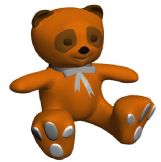 Teddy泰迪熊玩偶3D模型