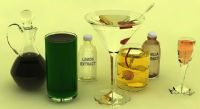 鸡尾酒,柠檬,醋等提取物3D模型