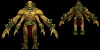 肌肉怪物,3D次时代游戏角色模型