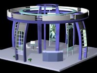 快捷五金公司展厅设计3D模型
