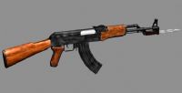 AK-47步枪3D模型