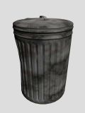 Trash Bin 破旧的垃圾桶3D模型