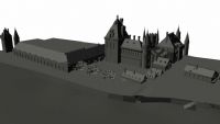港口城堡,MAYA场景模型