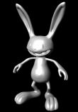 可爱的小兔子,maya卡通角色模型