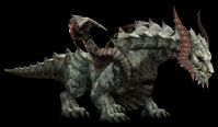 邪恶的龙,3D游戏角色模型