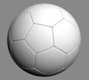3D足球football模型