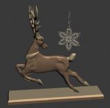 驯鹿,家居装饰3D模型