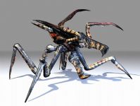 星河战队中的怪物虫子3D模型