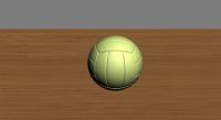 [CG模型]_排球(带排球弹木桩动作)