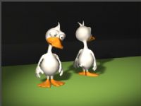 可爱小鸭子3D模型