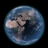 高精度地球,maya模型(带地球展示动画)