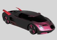 Lexus雷克萨斯概念跑车3D模型