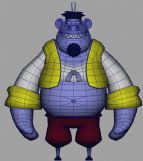 胖子3D模型