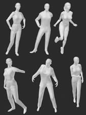 人物3D模特