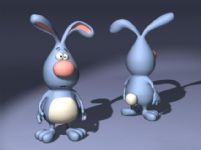 3D卡通兔子Rabbit模型