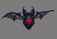 仙剑4中的蝙蝠怪物3D模型