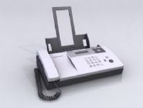 传真电话机3D模型