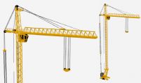 塔吊,建筑起吊机3D模型,3ds,max格式
