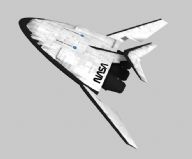 NASA美国国家航空航天局未来太空飞行器3D模型