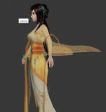 仙剑奇侠5女主角之唐雨柔3D模型