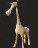 卡通长颈鹿,儿童玩具3D模型