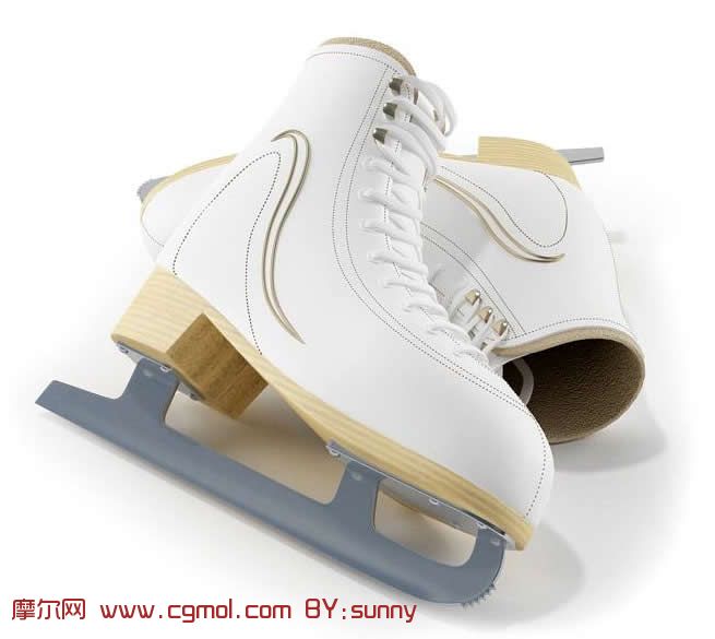 直排溜冰鞋,直排旱冰鞋3d模型,其他,机械模型,