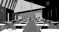 会议室,会议厅3D模型
