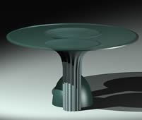 玻璃桌3D模型