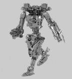 超酷的机甲战士,机器人3D模型