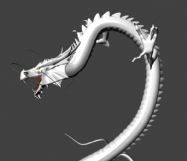 一条非常霸气的龙3D模型(max和mb格式)