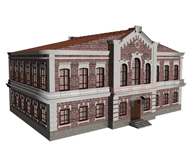 欧式教堂3d模型