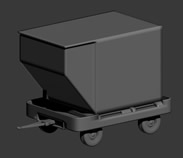 车箱,拖车3d模型