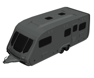 火车车箱,挂车3d模型